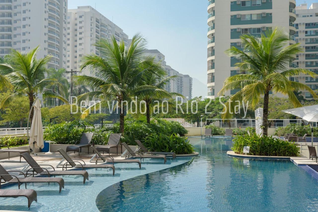 Verano Stay Flat Com Garagem E Wi-Fi - Parque Olimpico Rio de Janeiro Buitenkant foto