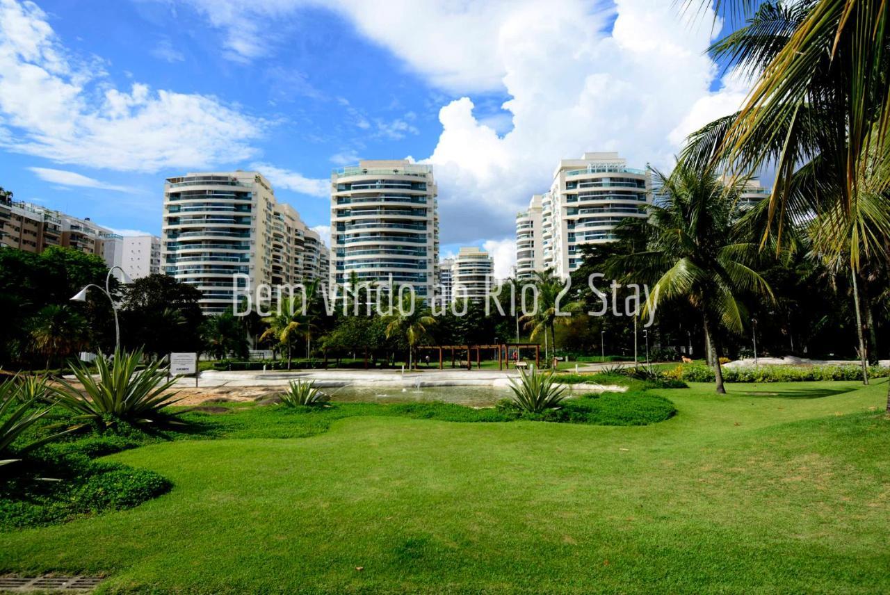 Verano Stay Flat Com Garagem E Wi-Fi - Parque Olimpico Rio de Janeiro Buitenkant foto