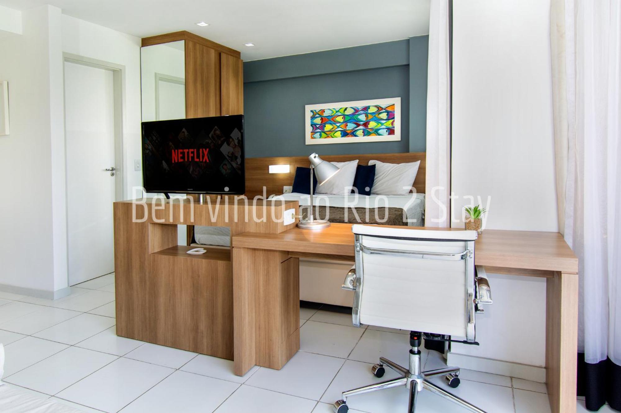 Verano Stay Flat Com Garagem E Wi-Fi - Parque Olimpico Rio de Janeiro Buitenkant foto